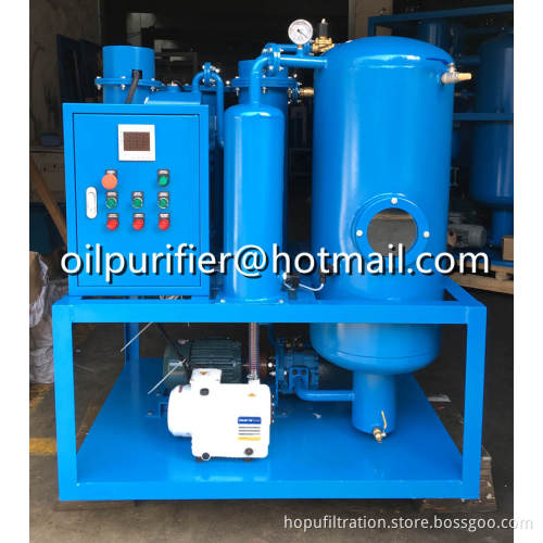 Hot Sale Vacuum Turbine Oil Purification Plant, Lubricant Oil Treatment Machine,Vacuum Oil Dehydration and Degassing